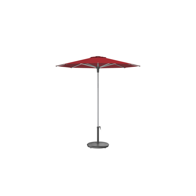 Poteau central octogonal 7,5 pi Taaha, Toile Sunbrella® rouge Jockey