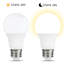 Ampoule à DEL à intensité variable de 6 watts (équivalent à 40 watts) à DEL A19, culot blanc (2700K) E26 / moyenne (standard)-61811262