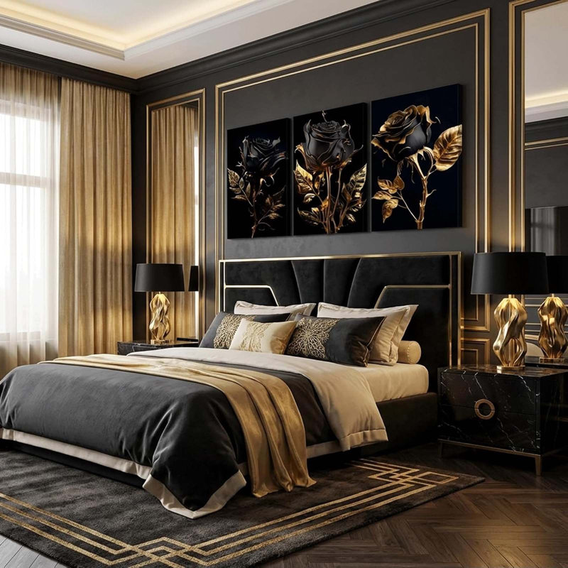 3 Piece Wrapped Canvas Wall Art