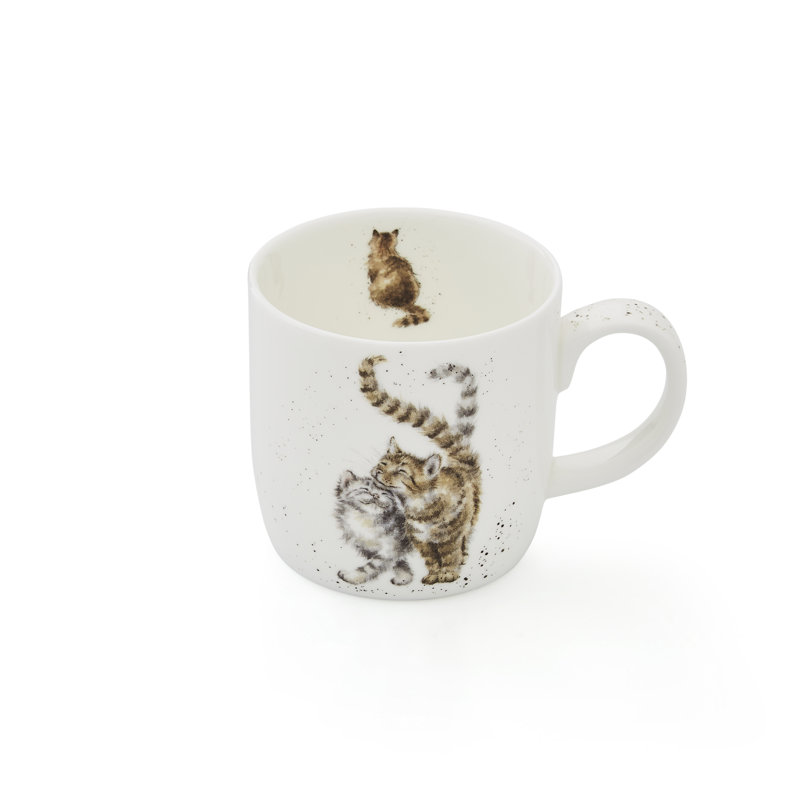 Wrendale Designs, Fine Bone China - Feline Good (Cat) Mug