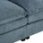 U-Shaped Sectional Sofa With Adjustable Armrest Pillows - Perfect For Living Rooms, Offices, And Spacious Spaces-1189438284