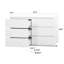 Commode 6 tiroirs Modern White-1399818939
