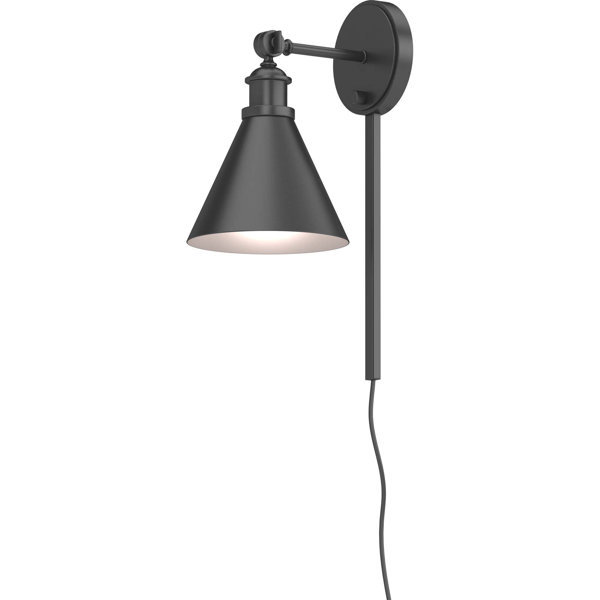 Williston Forge Ingresar Plug-in Armed Sconce | Wayfair