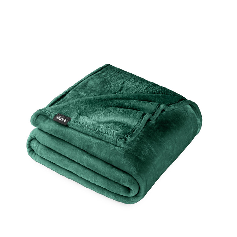 Couverture polaire Bare Home, Jeté, Vert forêt