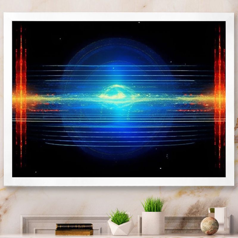 Reproduction d'art sur toile Universal Fre fréquence Cosmic Horizon I - Formes abstraites, H 24 po x l 32 po x P 1 po