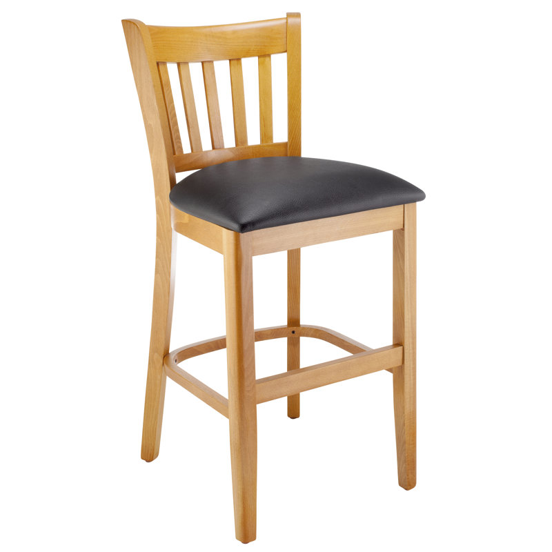 Tabouret de bar 24 po Southam, Noir, Cerisier