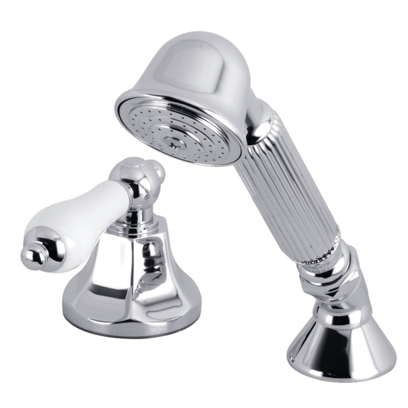 Pomme de douche portative, Chrome poli
