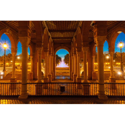Plaza De Espana, Spain by KavalenkavaVolha - Wrapped Canvas Print