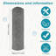 Tapis de luxe un rouleau l 24 po x L 118 po One Roll-115748894