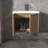 23.6 Single Bathroom Vanity with Sink