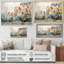«Peach Grey Maple Tree Whispering Maple I», reproduction sur toile-1746761385-1746761386