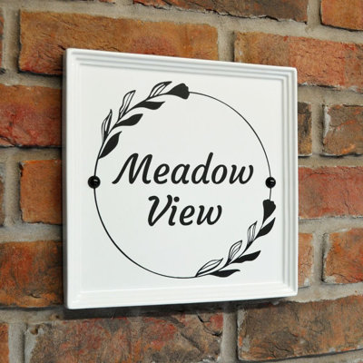 Cliftina Square Wall Plaque