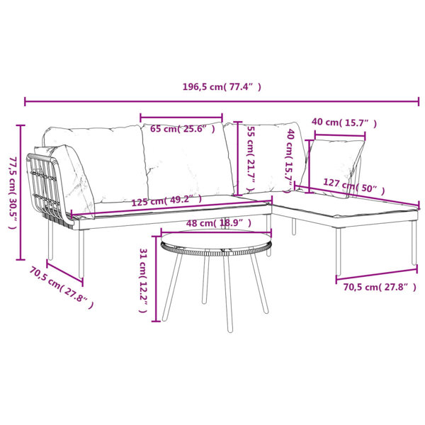 Dimensions du produit