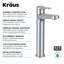 Robinet pour salle de bain KRAUS Indy-107426083