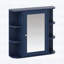 Bathroom Wall Storage Cabinet with Mirror,Adjustable Shelves,and Open Compartments for Efficient Organization-589655184