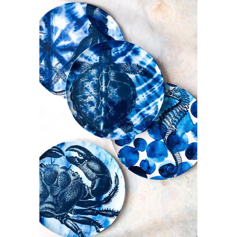 Elraine 11" Melamine Dinner Plate Set