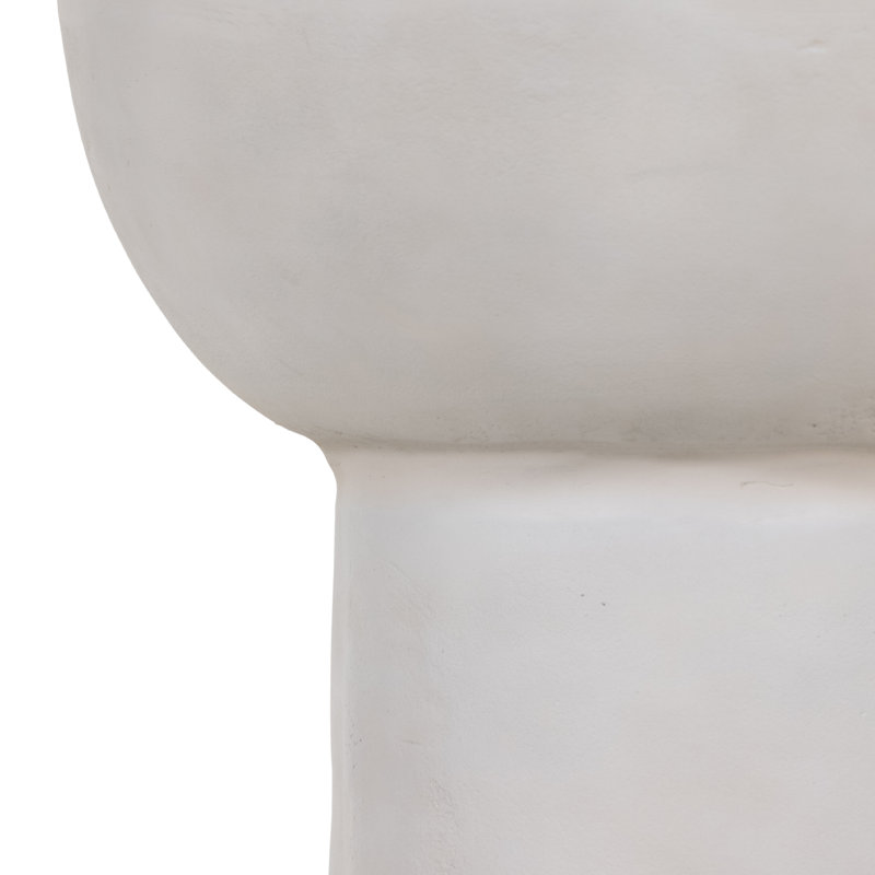 Searcy End Table, Textured Matte White
