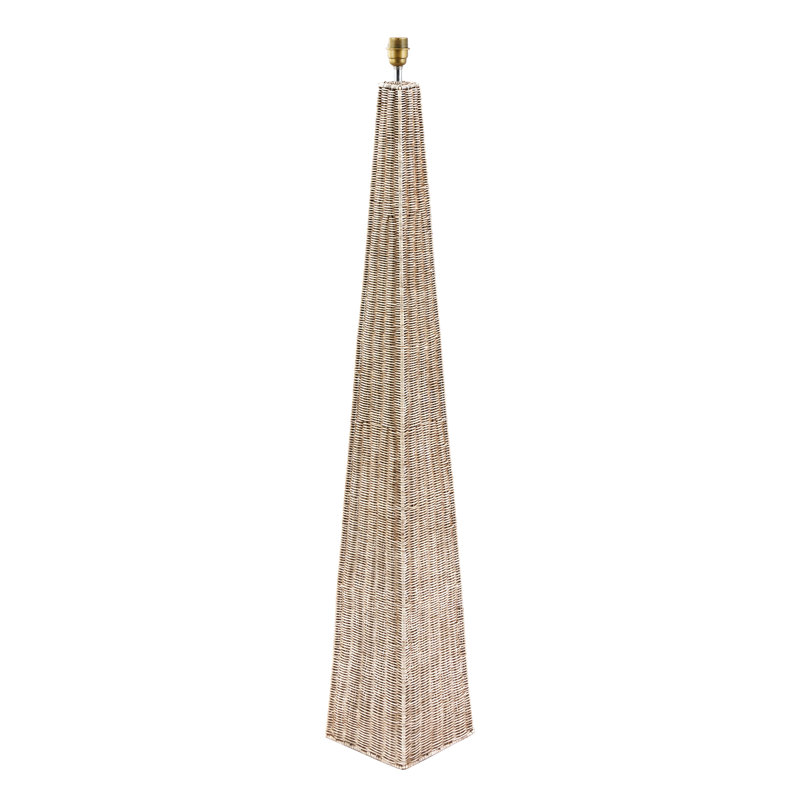 Arcelia 125cm Brown Column Floor Lamp