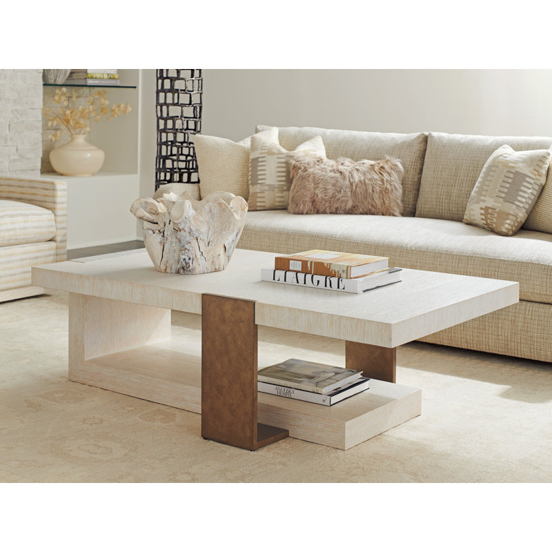 Carmel Cocktail Table, Winter White