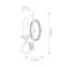 Ballyrashane Candle Wall Light-28240210