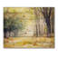 Soleil éclatant à travers les arbres de la forêt IV - Impression traditionnelle sur bois de pin naturel-58679585