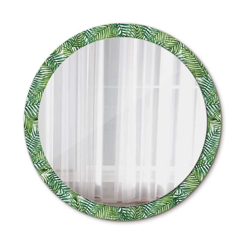 Huldar Glass Flat Wall Mirror