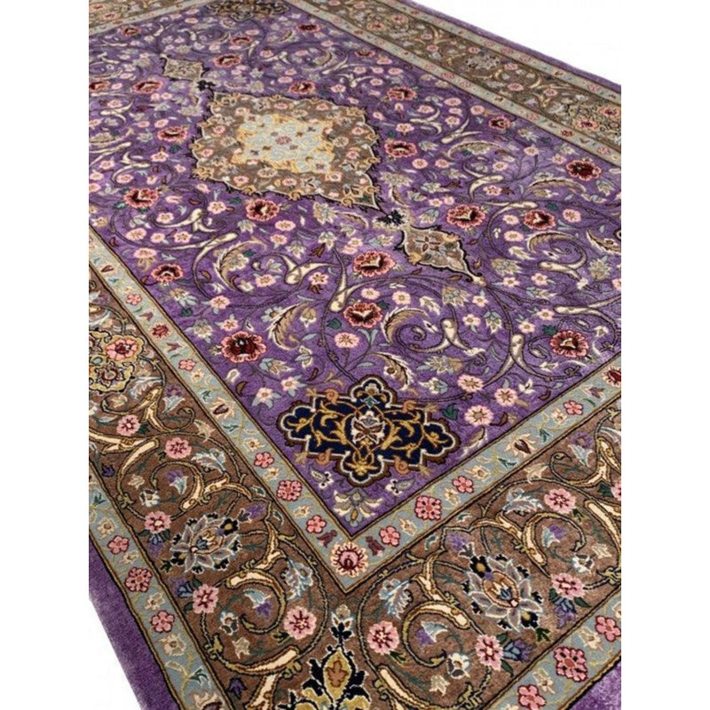 Isfahan Oriental Area Rug in Ivory