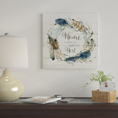 " Feather Home Nest " by Carol Robinson