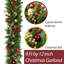 Ornements d'arbre de Noël en tissu kbndieu