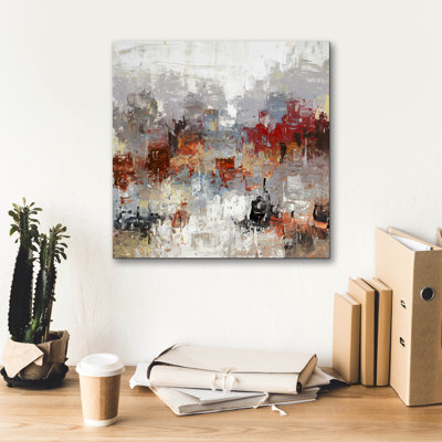 "Epic Graffiti" Metro Life 7 "par DAG, Inc, art mural sur toile, 18 po x 18 po