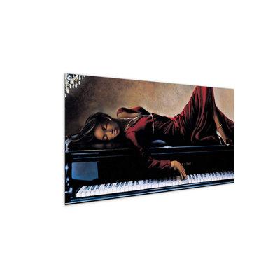 Rhythm by Art Studio 50cm H x 100cm W High Quality Print on Frameless Panel, Lightweight, Ready to Hang