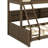 Twin XL Over Queen Bunk Bed With Storage Cabinets And USB Ports-1203978513