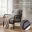 Fauteuil moderne avec structure en bois massif et coussin lombaire amovible-1998373441-1998373440