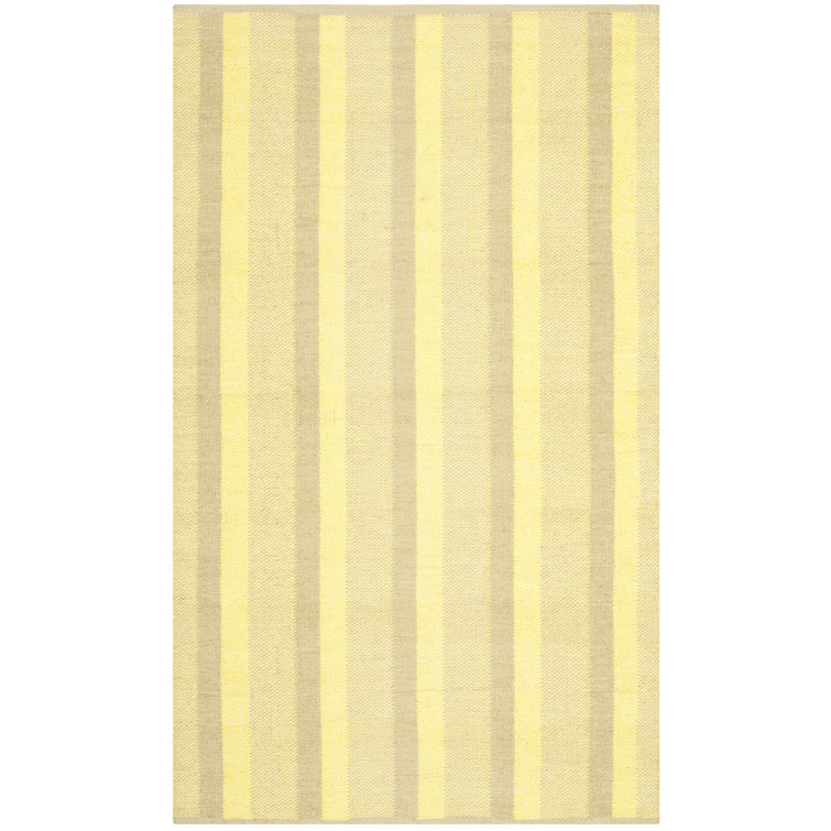 Noor Striped Hand Woven Indoor / Outdoor Area Rug
