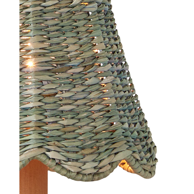 Annabelle Tapered Chandelier Shade, Teal