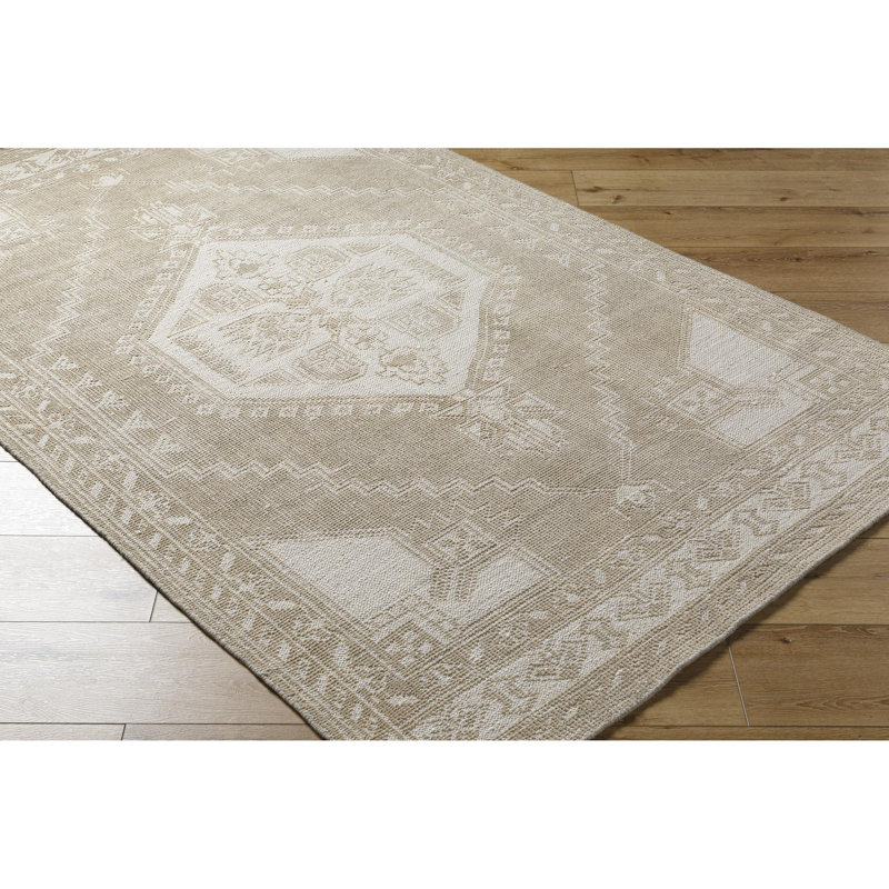 Zahra Hand Knotted Area Rug, Rectangle 2' x 3'