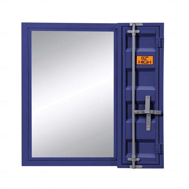 Miroir d'appoint, Bleu