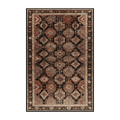 Tapis brun lavable à la machine