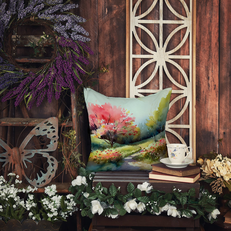 Coussin North Carolina, Carré 14 po