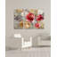 A Premium Roses Everlast I - 3 pièces, reproduction d'art sur toile-1109143725