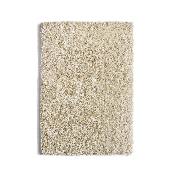 Jacinta Solid Colour Wool Hand Woven Area Rug