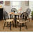 Cecelia 4 - Person Extendable Solid Wood Top Four Leg Base Dining Set-15047055