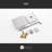 Lotto Collection Shower Trim Only: 8" Square Shower Head, Single Handle Set & Rough-in Valve Included - Brushed Nickel-92460984