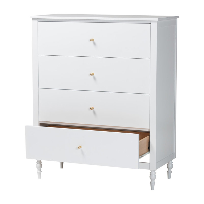Commode 4 tiroirs Baxton Studio Roni