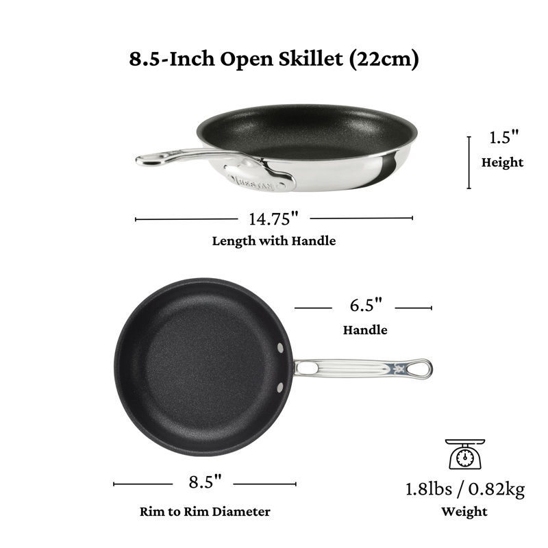 Probond Luxe 8.5" Skillet Titum Nonstick, 8.5"