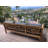 Susie 86'' Wide Teak Patio Sofa with Cushions-1845818473