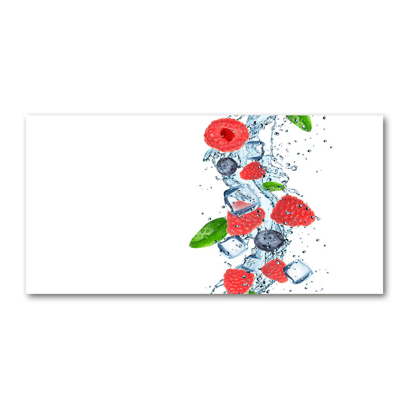 Lourens 50cm W x 100cm L Glass Peel and Stick Panel