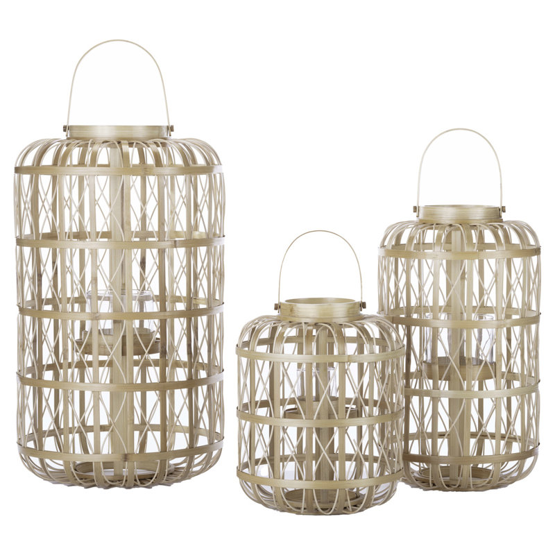 Amanda Lindroth Harbour Island Lantern, 35" H x 16" W x 16" D