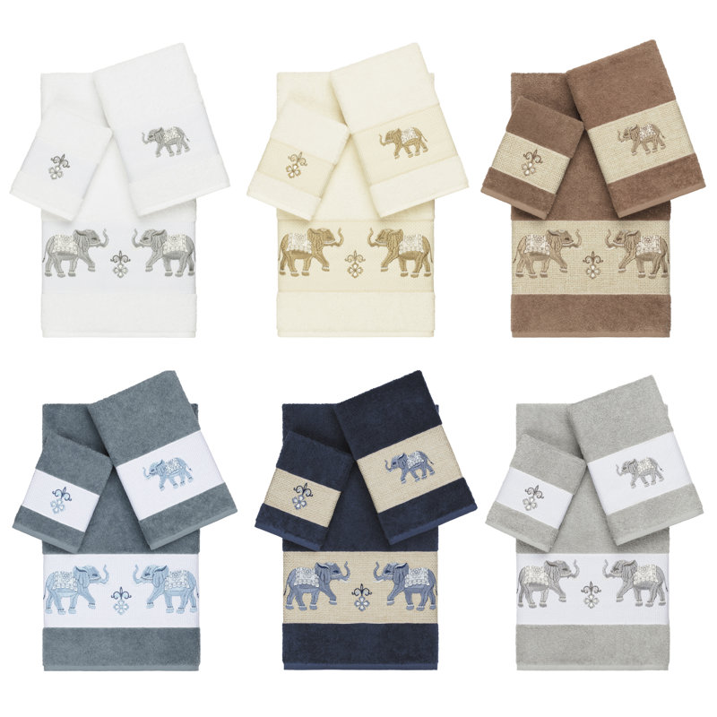 Ensemble de serviettes 3 pièces Quinn, Bleu sarcelle