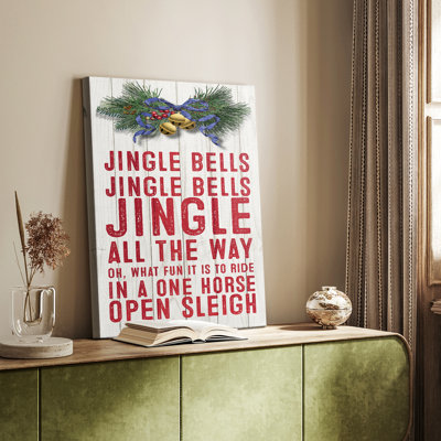 Jingle All The Way -Gallery Wrapped Cavas